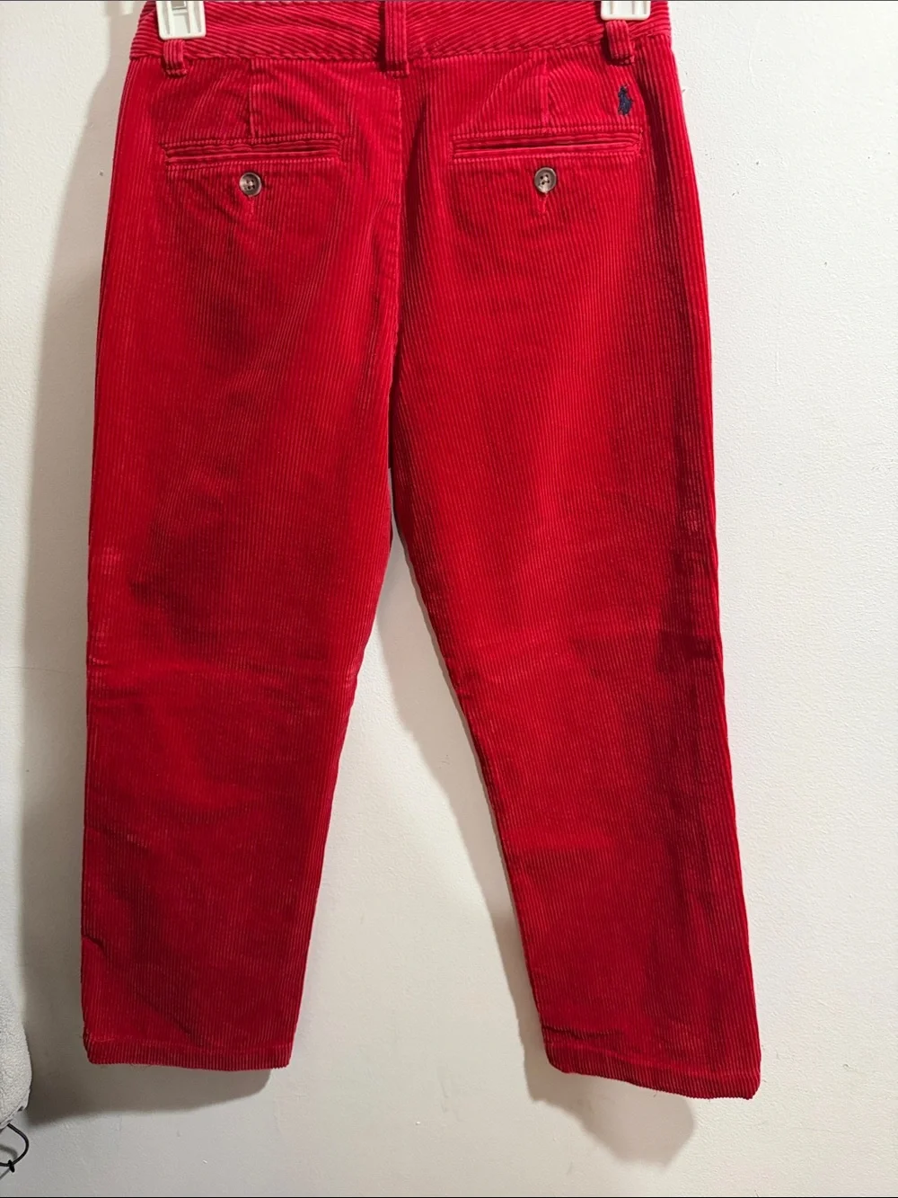 Polo by Ralph Lauren Red Corduroy Kids Pants